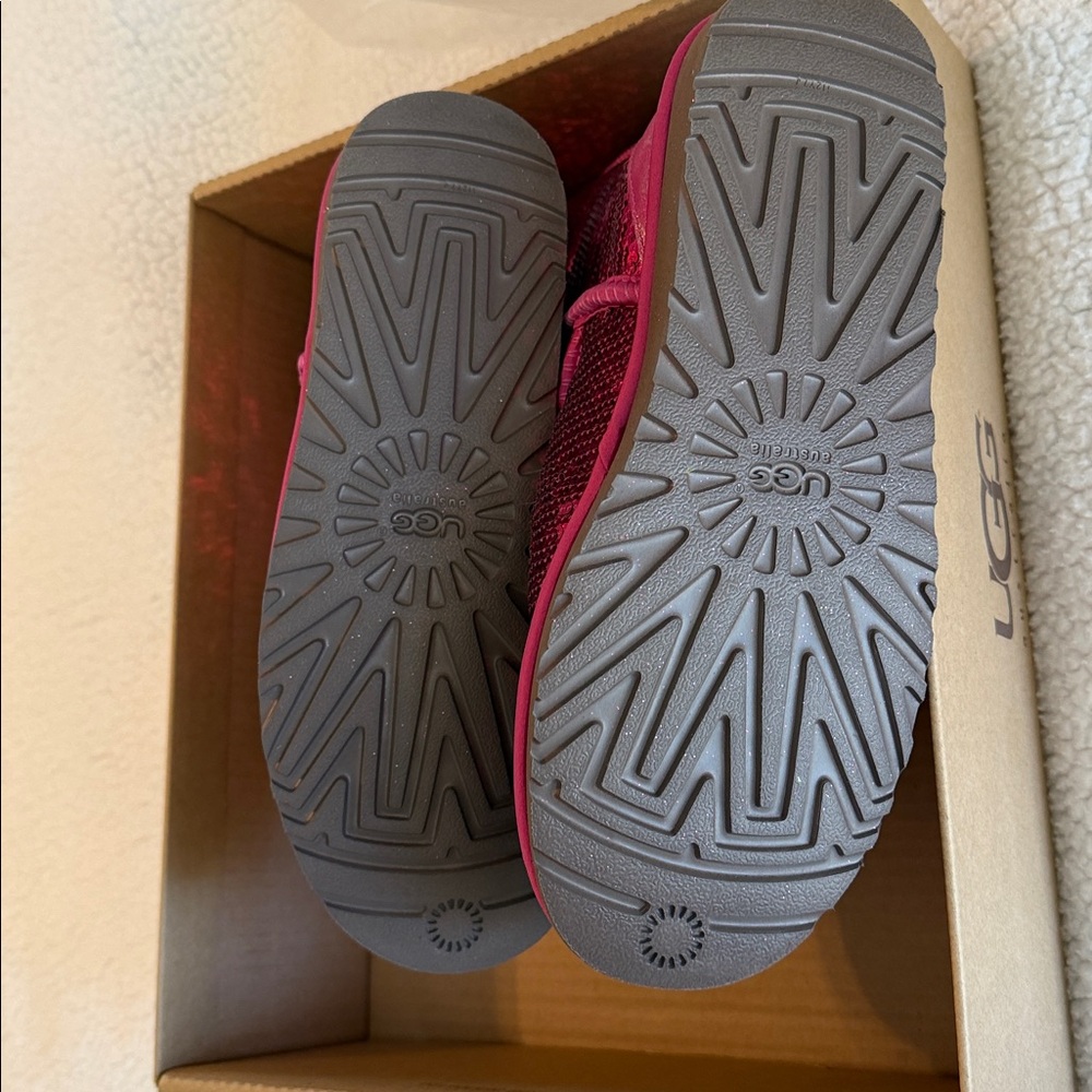 UGG Hot Pink Sequin Boots - Picture 11 of 13